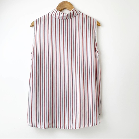 FRAME Women’s Le Scarf Silk Sleeveless Blouse L - Picture 6 of 10